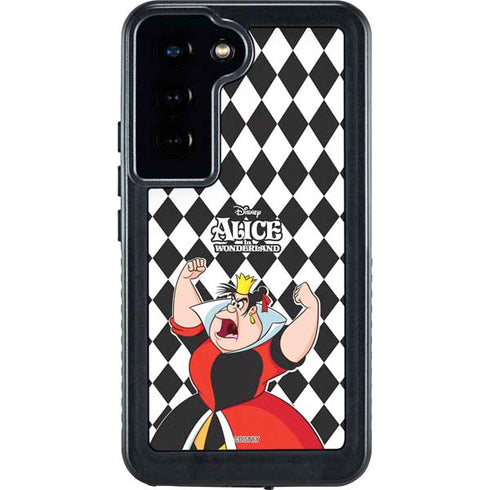 Disney Alice in Wonderland Queen of Hearts Off with their Head! Galaxy S24 Waterproof Case